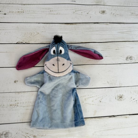 Tigger Eeyore Piglet Plush Hand Puppets Set Of 3 - Picture 7 of 8